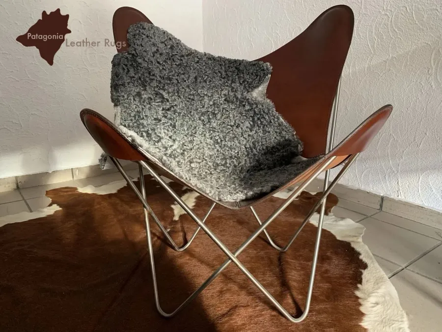 obrazek 1 Fenomenalny dywan ze skóry owczej Gotland