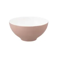 Zdjęcie Okrągła porcelanowa miska 15,5 cm zdobiona różowym deseniem - Seltmann Weiden