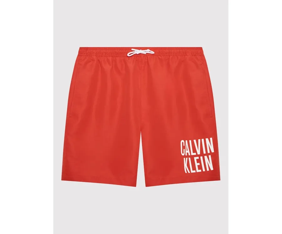 obrazek 1 Calvin Klein Swimwear Szorty kąpielowe Intense Power KV0KV00006 Czerwony Regular Fit