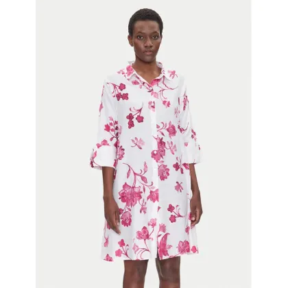Zdjęcie Iconique Sukienka koszulowa IC25-055 Biały Relaxed Fit