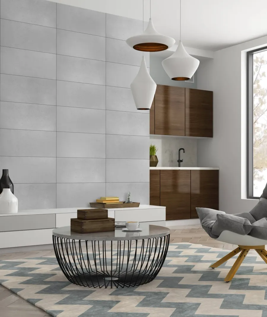 obrazek 1 30x60 cm DS - (jasny popiel) - płyta beton architektoniczny