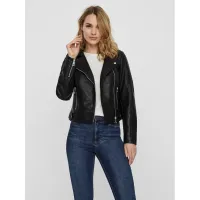 Zdjęcie Vero Moda Kurtka z imitacji skóry Kerri 10228728 Czarny Regular Fit