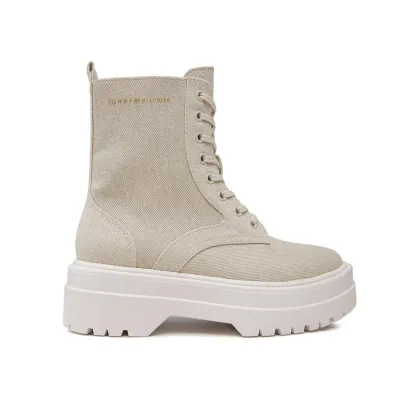 Zdjęcie Tommy Hilfiger Trapery Feminine Essential Canvas FW0FW07357 Beżowy