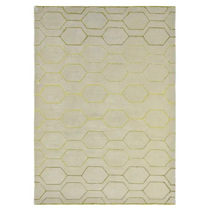 Zdjęcie Ekskluzywny beżowy dywan geometryczny - ARRIS GREY 37304