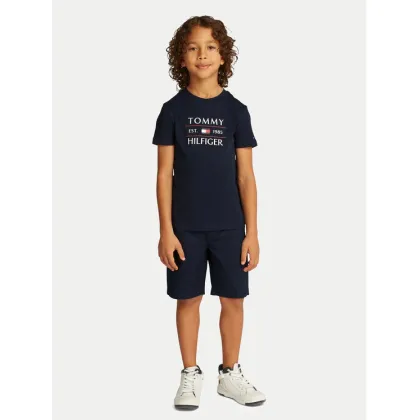 Zdjęcie Tommy Hilfiger T-Shirt KB0KB09538 D Granatowy Regular Fit