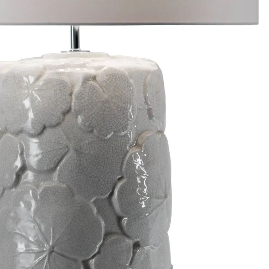 obrazek 3 Wysoka ceramiczna lampa stołowa H.50xL.24xP.24 cm
