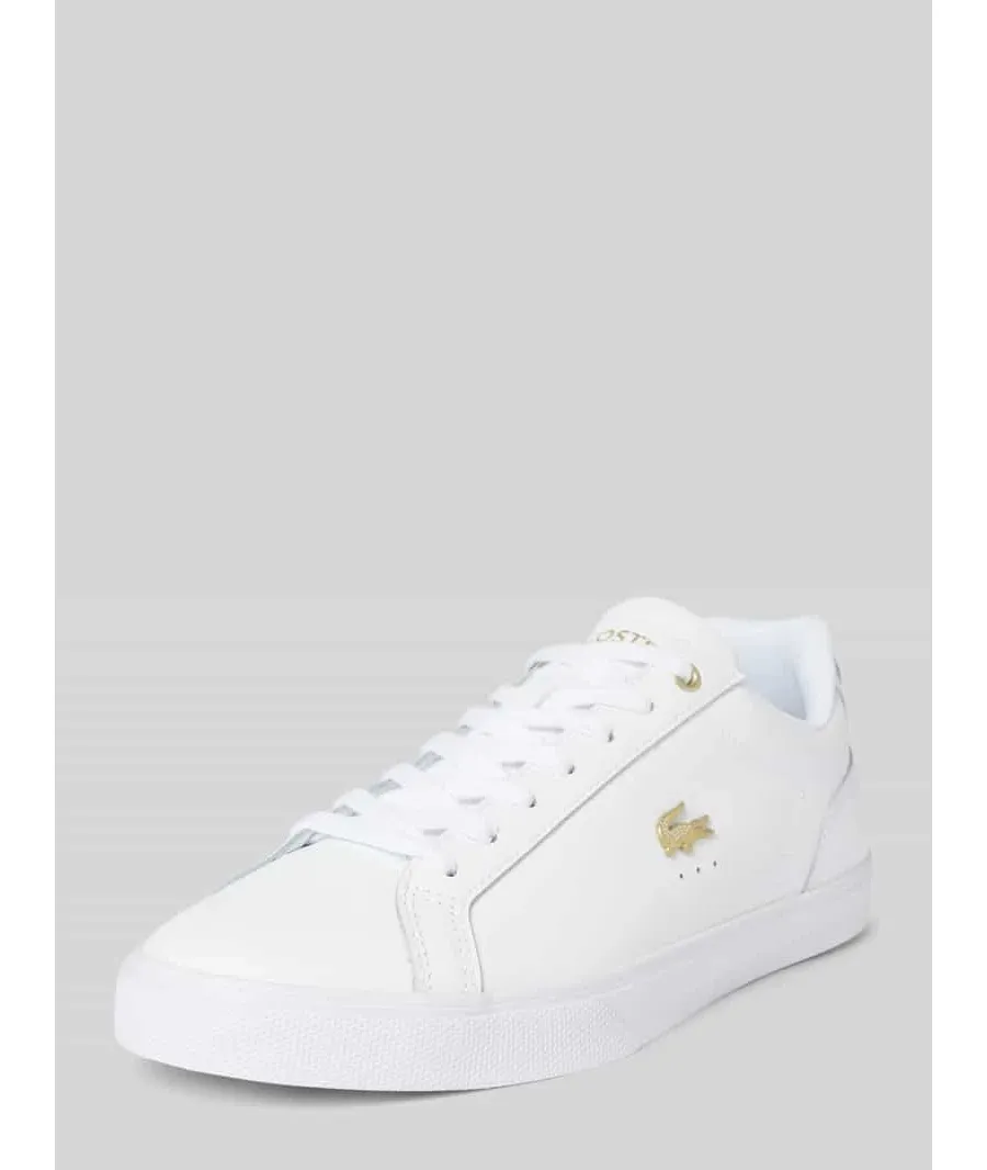 obrazek 1 Sneakersy skórzane z aplikacją z logo model ‘LEROND’