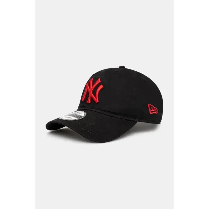 Zdjęcie New Era czapka z daszkiem bawełniana LE 920 kolor czarny z aplikacją 60471471