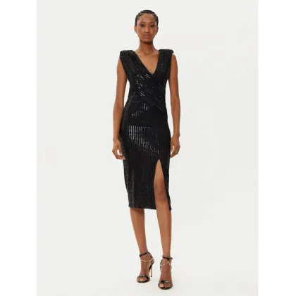 Zdjęcie Rinascimento Sukienka koktajlowa CFC0019757002 Czarny Slim Fit