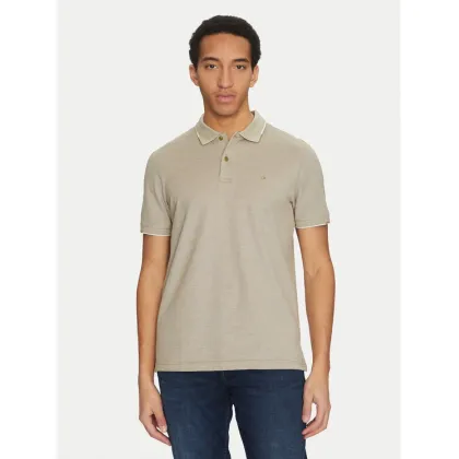 Zdjęcie Calvin Klein Polo K10K114475 Beżowy Regular Fit