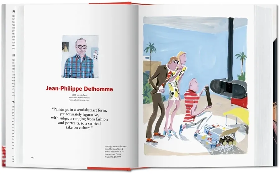 obrazek 7 Książka 100 Ilustratorów - Taschen