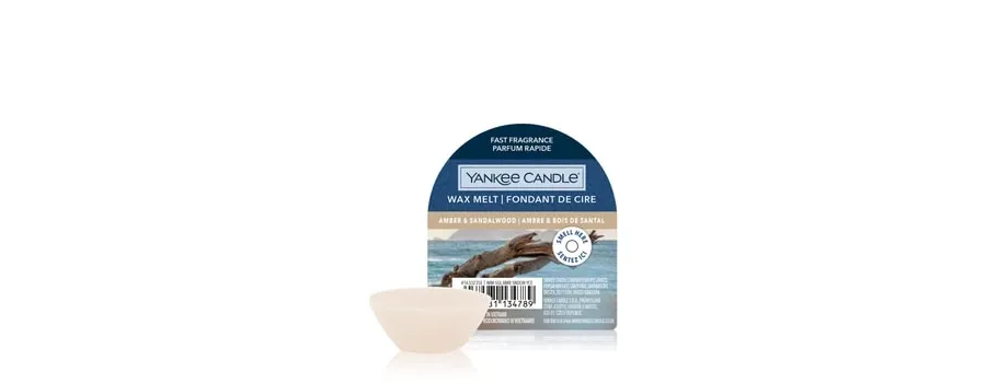 obrazek 1 Yankee Candle Amber & Sandalwood Wax Melt Single Świeca zapachowa 22 g