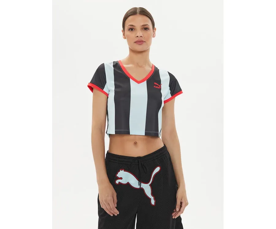 obrazek 1 Puma T-Shirt DUA LIPA 536637 Kolorowy Slim Fit