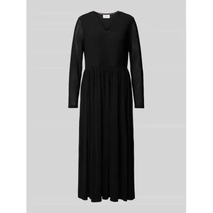 Zdjęcie Sukienka midi z dekoltem w serek