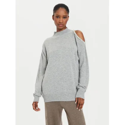 Zdjęcie Kontatto Sweter 3M0179 Szary Regular Fit