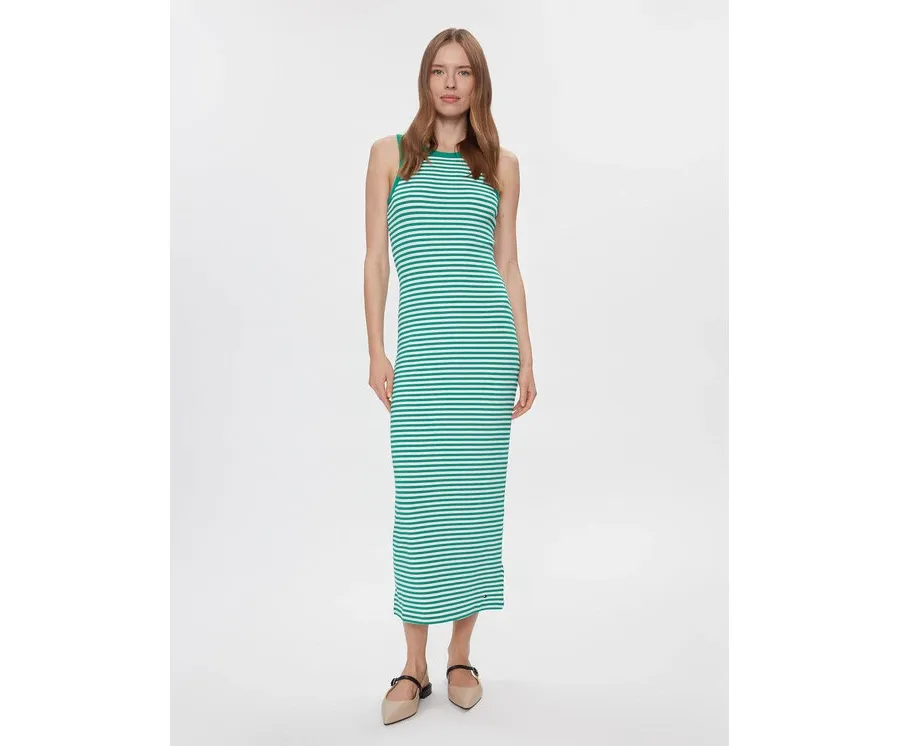 obrazek 1 Tommy Hilfiger Sukienka letnia WW0WW41996 Zielony Slim Fit