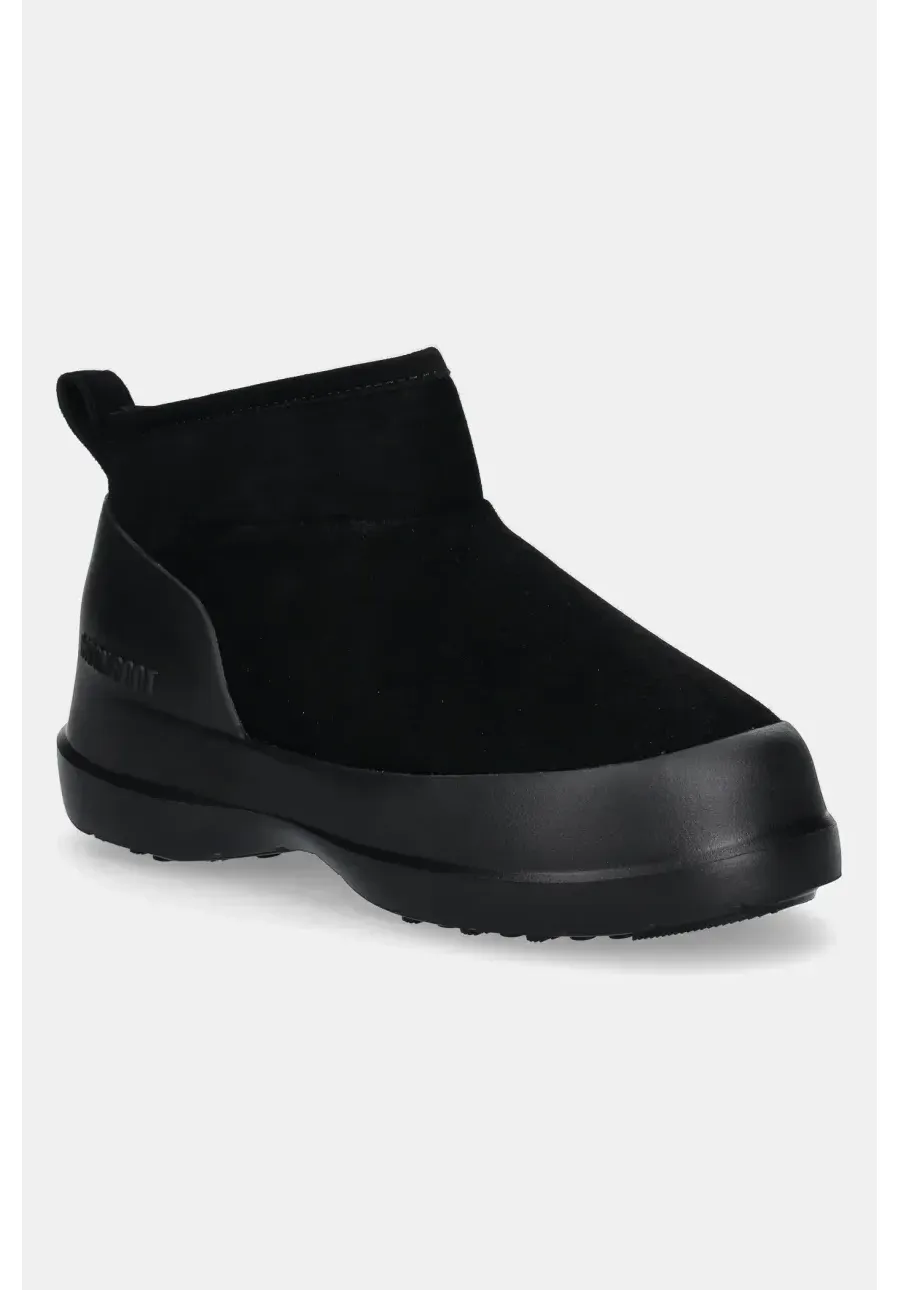 obrazek 1 Moon Boot śniegowce zamszowe MB LUNA LOW BOOT SUEDE kolor czarny 80D2480040 N001