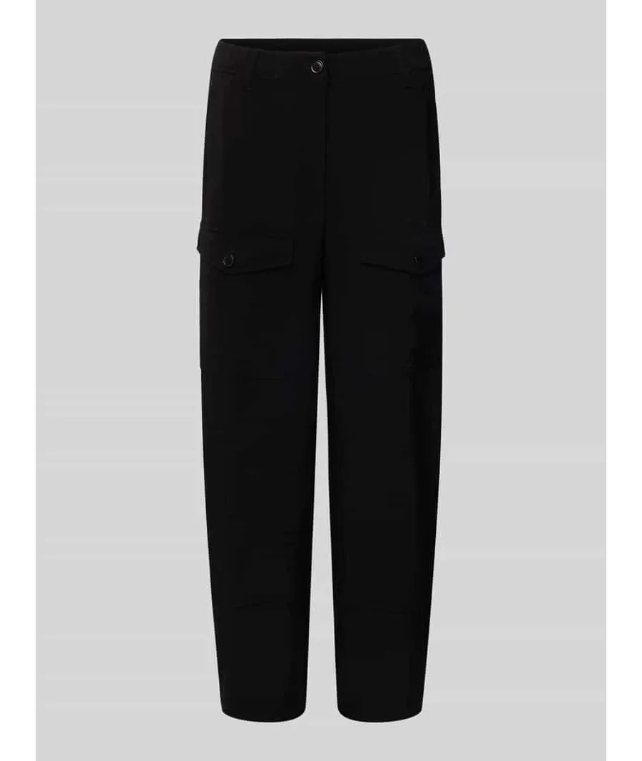 obrazek 1 Spodnie cargo o skróconym kroju