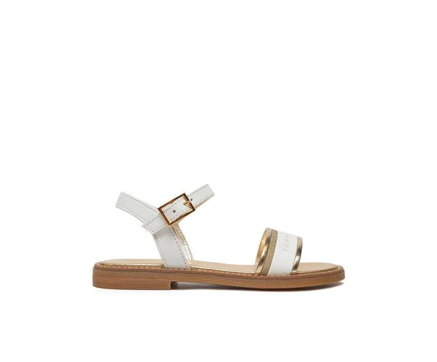 obrazek 1 Tommy Hilfiger Sandały Sandal T4A2-33944-1281 M Biały