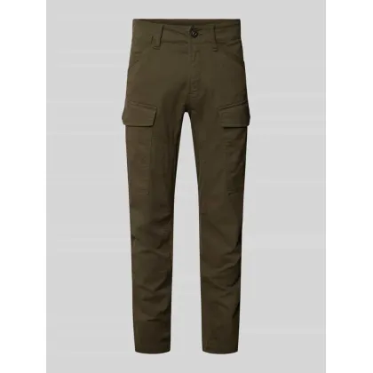 Zdjęcie Spodnie cargo o kroju tapered fit ze szlufkami na pasek model ‘Rovic’