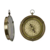 Picture Original pocket compass made of bronze