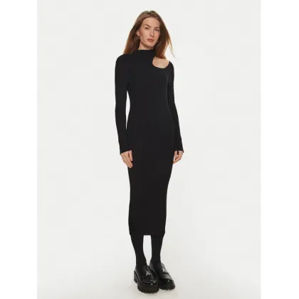 Zdjęcie Hugo Sukienka dzianinowa Sedennie 50522537 Czarny Slim Fit HUGO