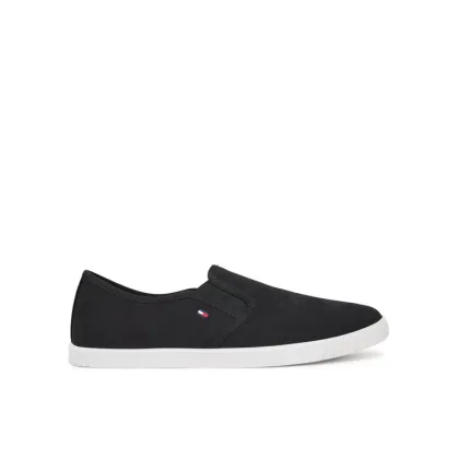 Zdjęcie Tommy Hilfiger Tenisówki Canvas Slip-On Sneaker FW0FW08640 Czarny