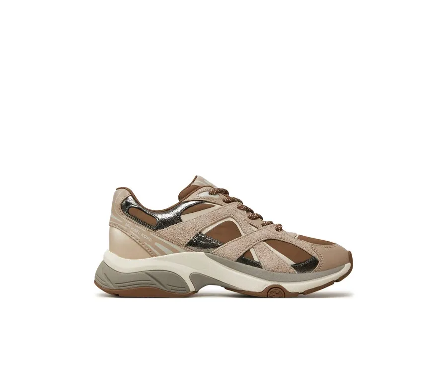 obrazek 1 MICHAEL Michael Kors Sneakersy Leo 43F4LEFS1L Brązowy