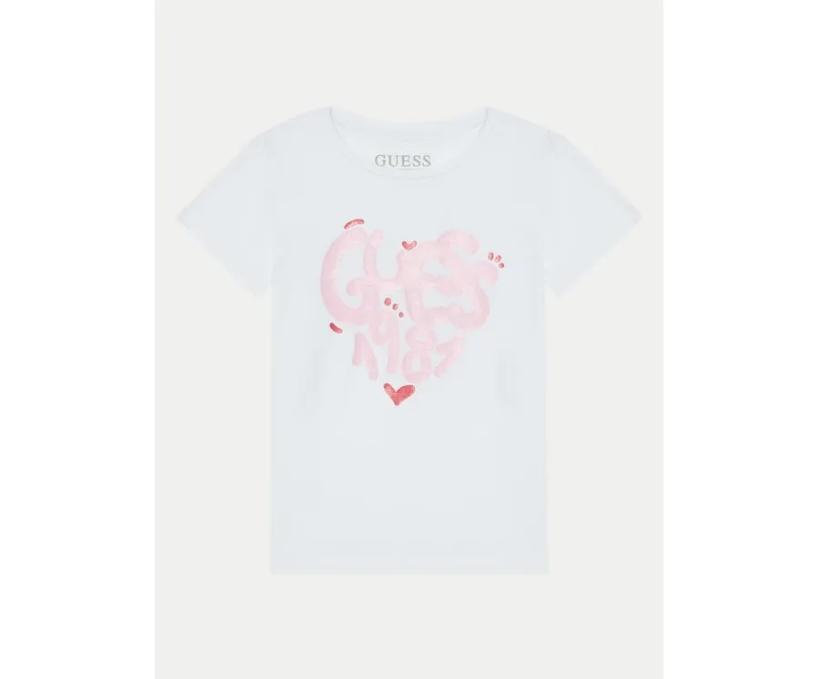 obrazek 1 Guess T-Shirt K5RI02 K6YW4 Biały Regular Fit