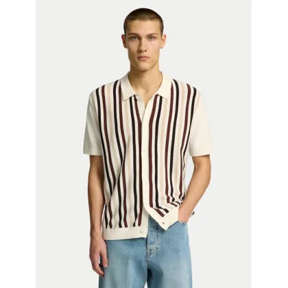 Zdjęcie Selected Homme Sweter 16096371 Beżowy Regular Fit