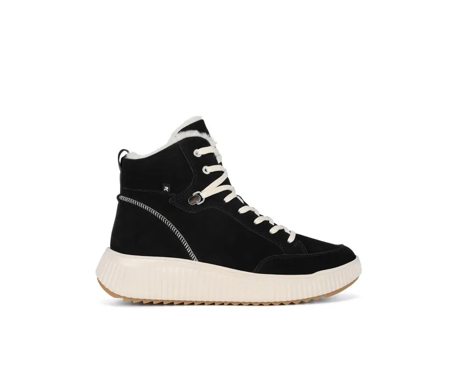 obrazek 1 Rieker Revolution Lifestyle Botki W1771-00 Czarny