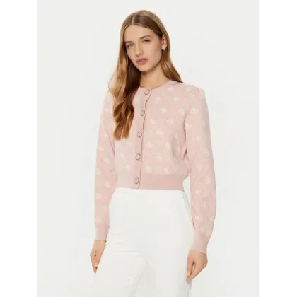 Zdjęcie Guess Kardigan W4BR0D Z3JD2 Różowy Regular Fit