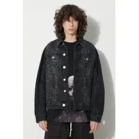 Zdjęcie Han Kjøbenhavn kurtka jeansowa męska kolor czarny przejściowa