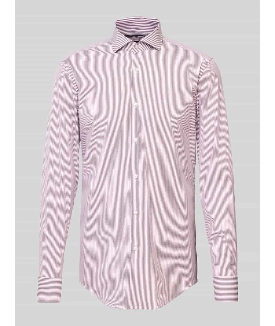 obrazek 1 Koszula biznesowa o kroju slim fit z listwą guzikową
