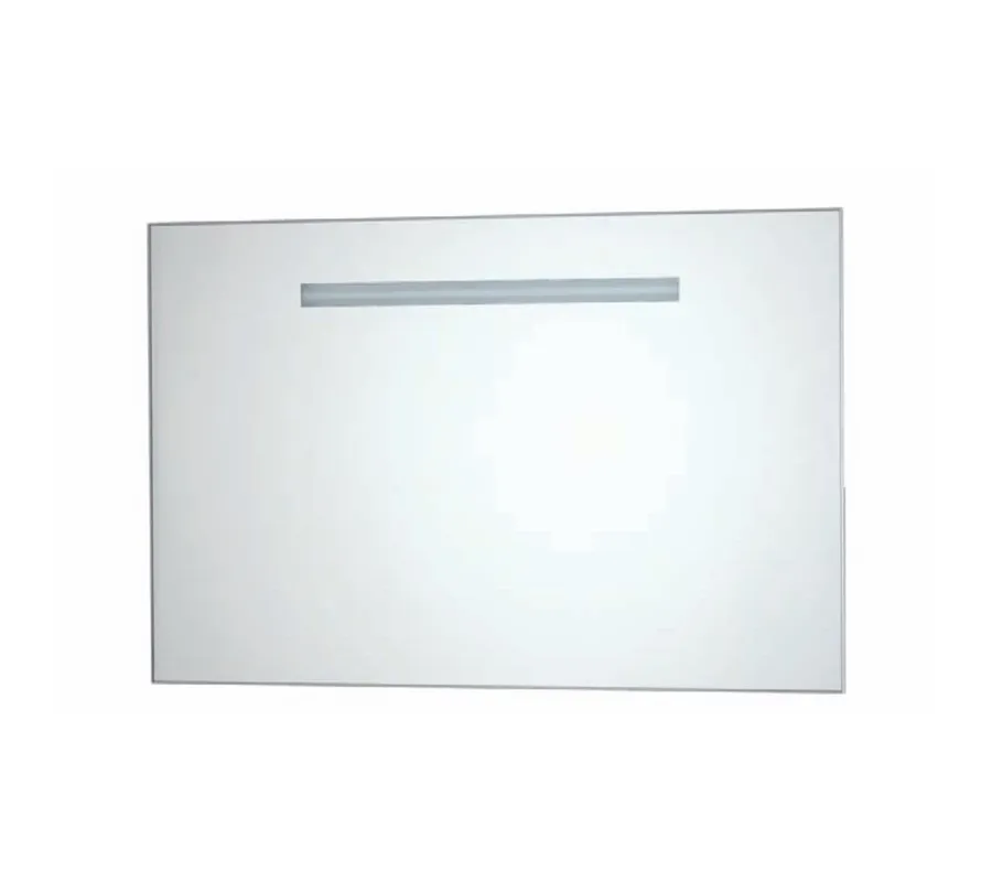 obrazek 1 Eleganckie lustro z rozproszonym światłem LED z chromowaną aluminiową ramą - Stilhaus