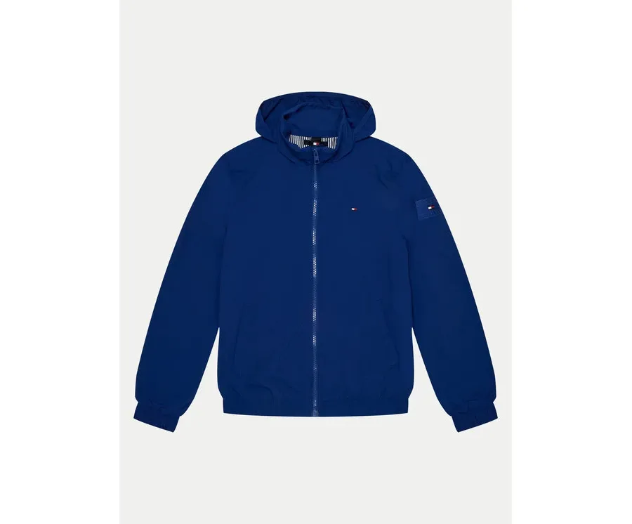 obrazek 1 Tommy Hilfiger Kurtka przejściowa KB0KB09593 Niebieski Regular Fit