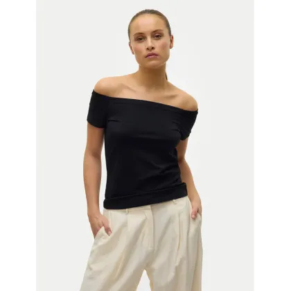 Zdjęcie Vero Moda Bluzka Panda 10325598 Czarny Regular Fit