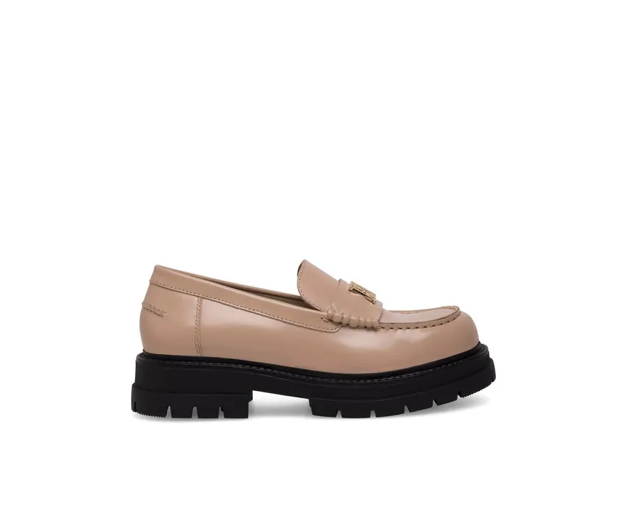 obrazek 1 Badura Loafersy PAOLA-112890 Beżowy