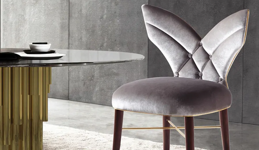 picture 6 Upholstered Hoolywood style chair - Ottiu