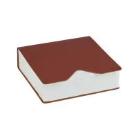 Zdjęcie Stylowy bordowy uchwyt na chusteczki o wymiarach 13x13xH3,8 cm