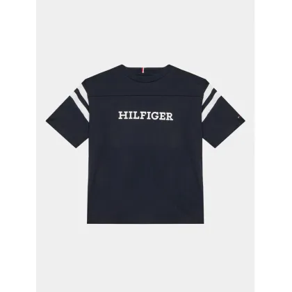 Zdjęcie Tommy Hilfiger T-Shirt Varsity KB0KB08678 D Granatowy Regular Fit