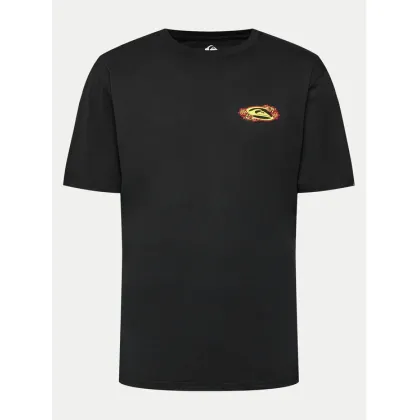 Zdjęcie Quiksilver T-Shirt Tc Snap EQYZT07672 Czarny Regular Fit