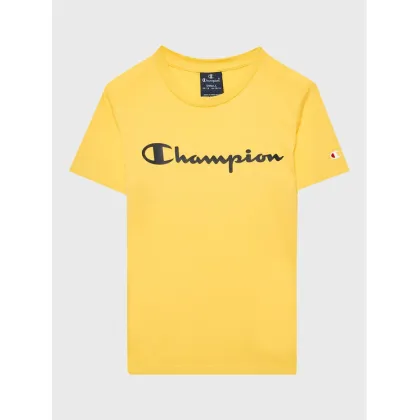 Zdjęcie Champion T-Shirt 306285 Żółty Regular Fit