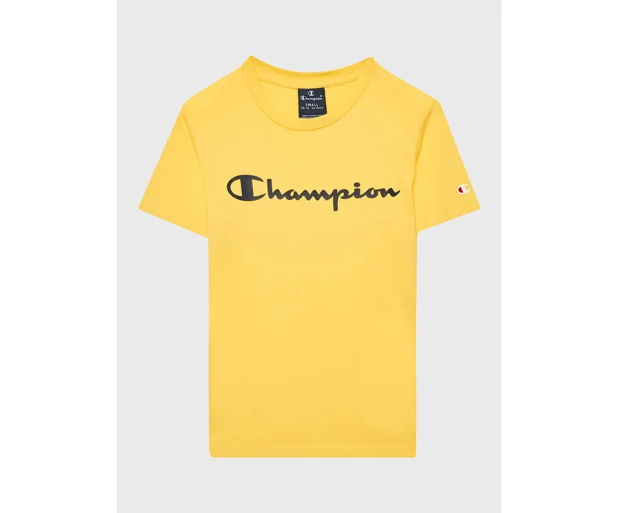 obrazek 1 Champion T-Shirt 306285 Żółty Regular Fit
