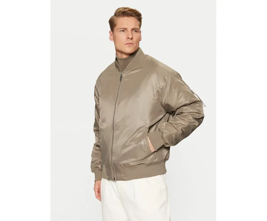 obrazek 1 Calvin Klein Jeans Kurtka bomber 00040EM524 Brązowy Regular Fit