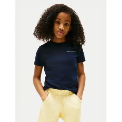 Zdjęcie Tommy Hilfiger T-Shirt KS0KS00594 Granatowy Regular Fit
