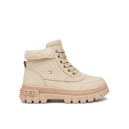 Zdjęcie Tommy Hilfiger Trapery Lace-Up Bootie T1A5-33597-1628 S Beżowy
