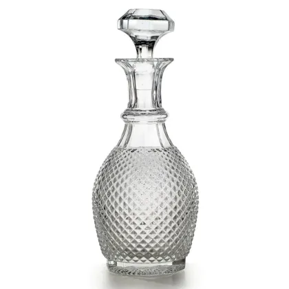 Zdjęcie Piękna karafka do wina Bicos Incolor z bogatym reliefowym zdobieniem - Vista Alegre