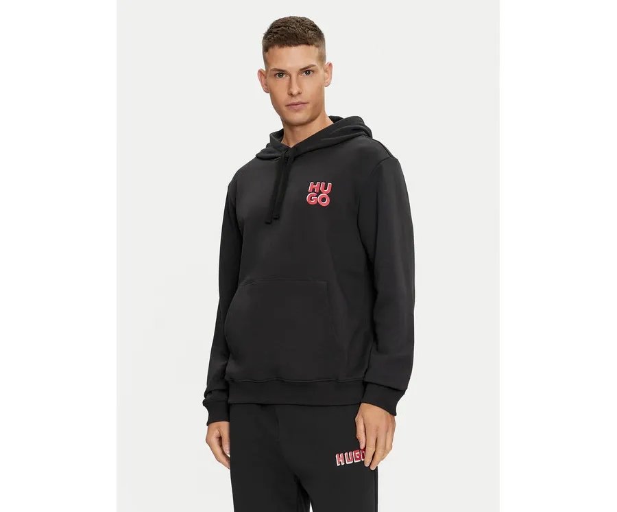obrazek 1 Hugo Bluza Dimonihood 50520159 Czarny Regular Fit HUGO