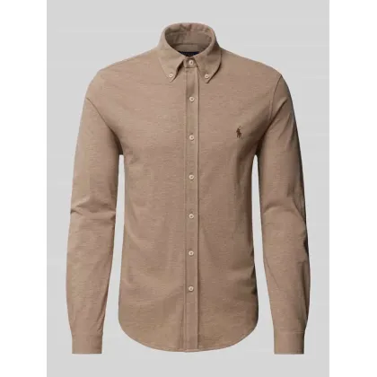 Zdjęcie Koszula casualowa o kroju regular fit z kołnierzykiem typu button down